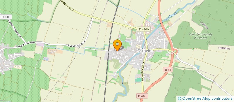 localisation de l'entreprise MADAME EMILIA CAPPELLESSO  OSTHEIM