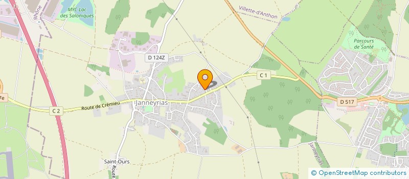 localisation de l'entreprise MADAME EMILIA DE ABREU  JANNEYRIAS