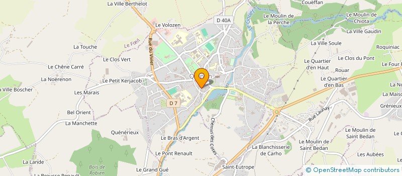 localisation de l'entreprise MADAME EMILIA DESLANDES  QUINTIN