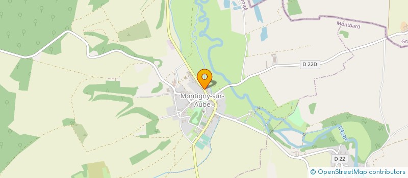 localisation de l'entreprise MADAME EMILIA DIANA ALBUSEL  MONTIGNY-SUR-AUBE