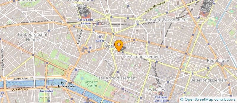 localisation de l'entreprise MADAME EMILIA GARRIGUES TENA  PARIS