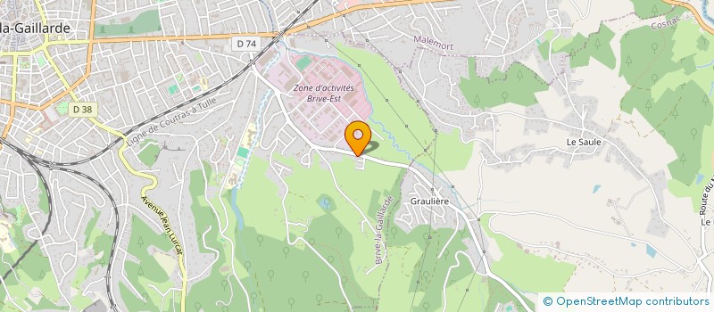 localisation de l'entreprise MADAME EMILIA LOURENCO  BRIVE-LA-GAILLARDE