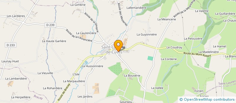 localisation de l'entreprise MADAME EMILIA MACIAK  SAINT-LAURENT-DE-CUVES