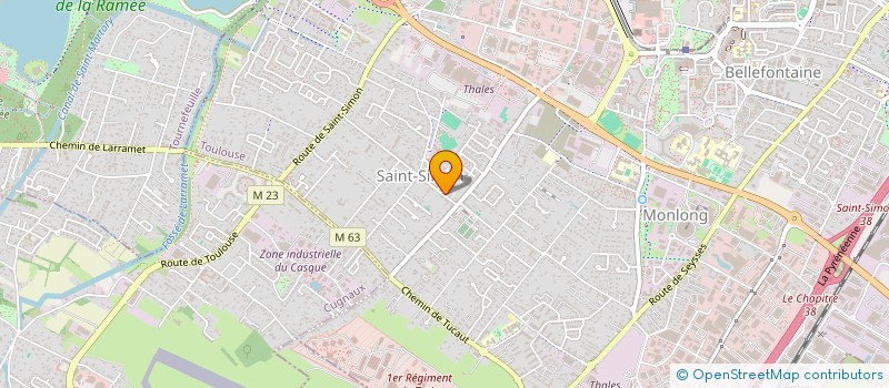 localisation de l'entreprise MADAME EMILIA MAZUR à TOULOUSE