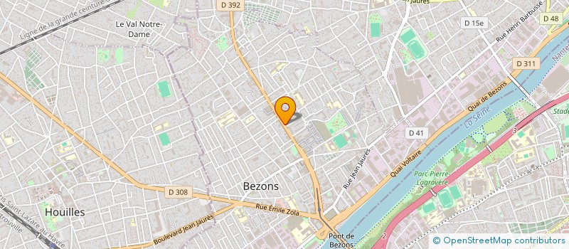 localisation de l'entreprise MADAME EMILIA RABIA à BEZONS
