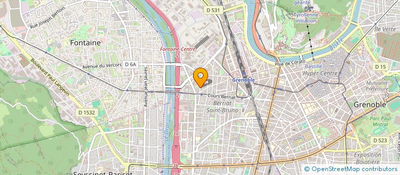 localisation de l'entreprise MADAME EMILIA SIMOVA à GRENOBLE