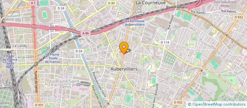 localisation de l'entreprise MADAME EMILIA SMAIL à AUBERVILLIERS
