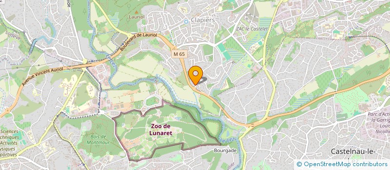 localisation de l'entreprise MADAME EMILIA TEPEI  CLAPIERS