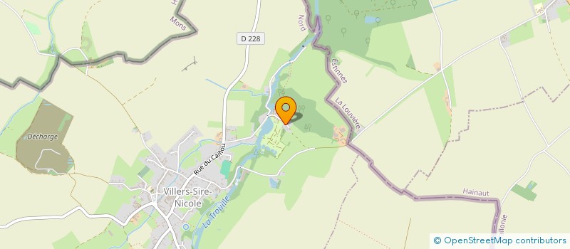 localisation de l'entreprise MADAME EMILIE AFCHAIN  VILLERS-SIRE-NICOLE