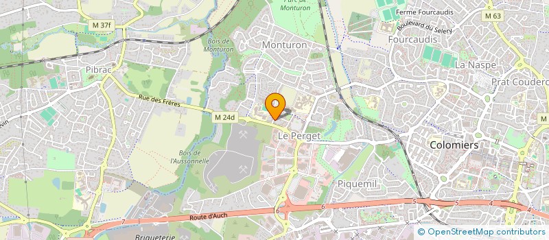 localisation de l'entreprise MADAME EMILIE AGUINI à COLOMIERS