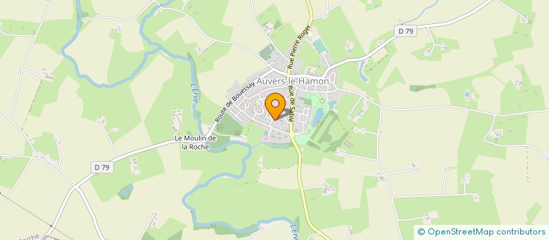 localisation de l'entreprise MADAME EMILIE AIME  AUVERS-LE-HAMON