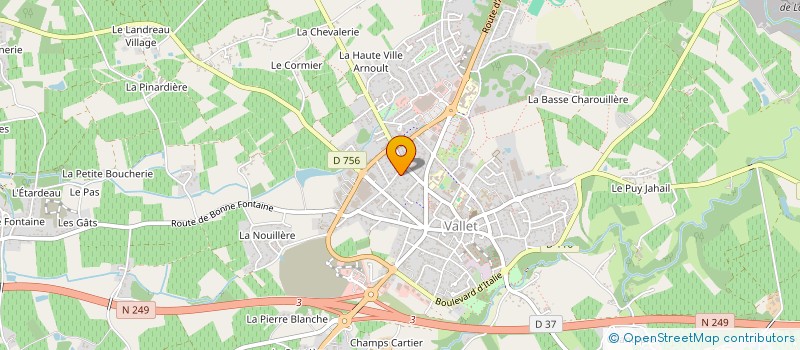 localisation de l'entreprise MADAME EMILIE ALARY  VALLET