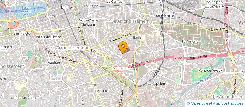 localisation de l'entreprise MADAME EMILIE ALLAIS à MARSEILLE
