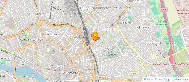 localisation de l'entreprise MADAME EMILIE ALLANO à TOULOUSE