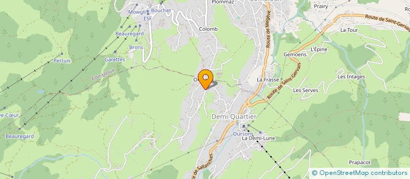 localisation de l'entreprise MADAME EMILIE ALLARD  DEMI-QUARTIER