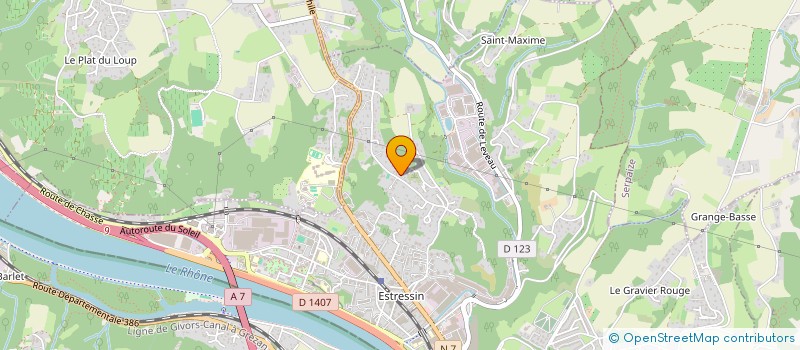 localisation de l'entreprise MADAME EMILIE ALLIBERT à VIENNE