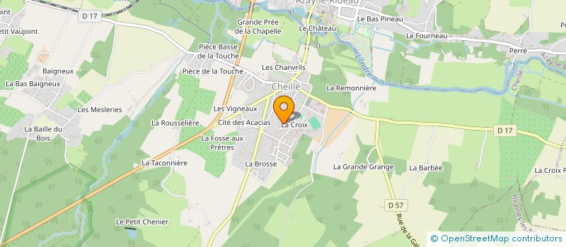 localisation de l'entreprise MADAME EMILIE ALONZO  CHEILLE