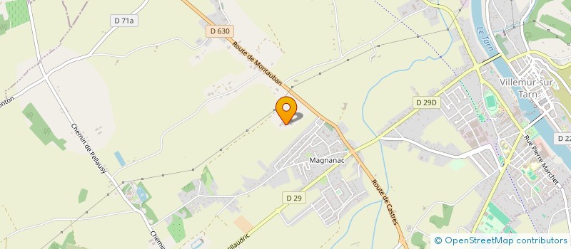 localisation de l'entreprise MADAME EMILIE ALRIC  VILLEMUR-SUR-TARN