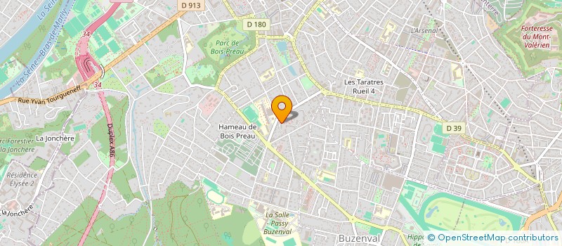 localisation de l'entreprise MADAME EMILIE ALVES à RUEIL-MALMAISON