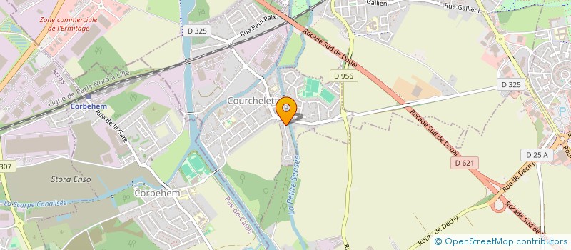 localisation de l'entreprise MADAME EMILIE ANACHE  COURCHELETTES