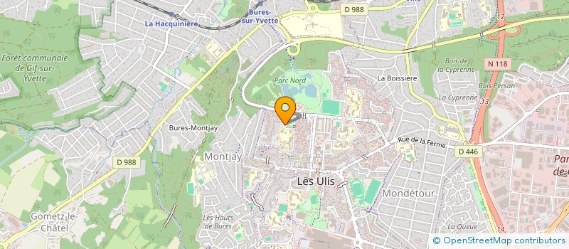 localisation de l'entreprise MADAME EMILIE ANDRUETTE à LES ULIS