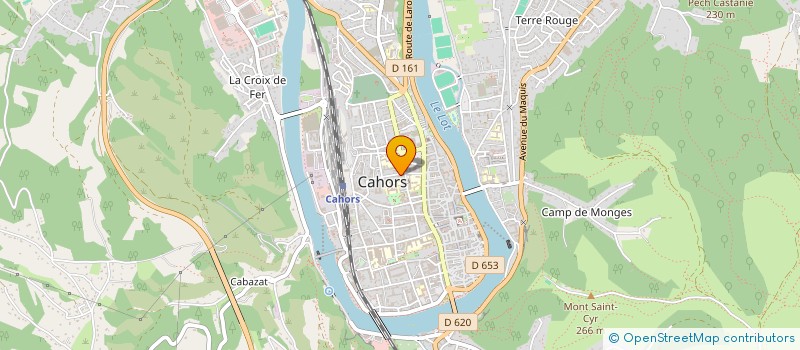 localisation de l'entreprise MADAME EMILIE ANNE DUFLO  CAHORS