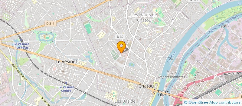 localisation de l'entreprise MADAME EMILIE ARBONE  CHATOU