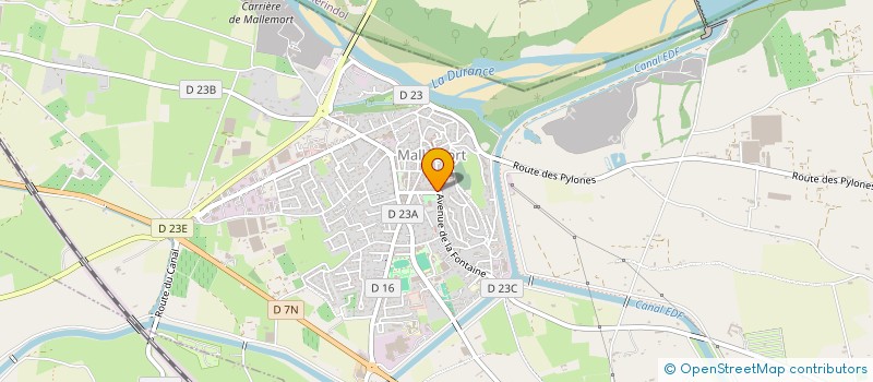 localisation de l'entreprise MADAME EMILIE ARDIZZONE  MALLEMORT