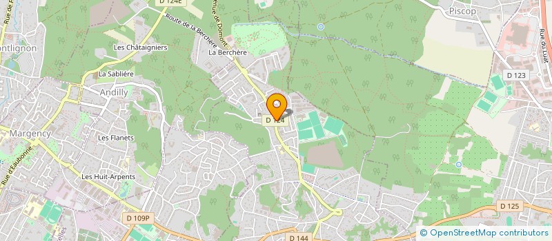 localisation de l'entreprise MADAME EMILIE ARNAUD à MONTMORENCY