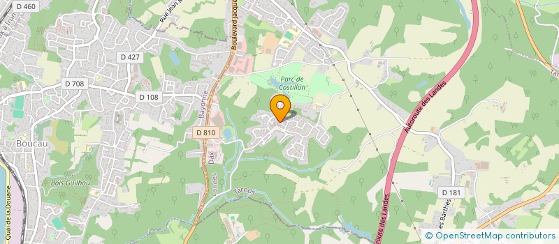 localisation de l'entreprise MADAME EMILIE ARNOLDY  TARNOS