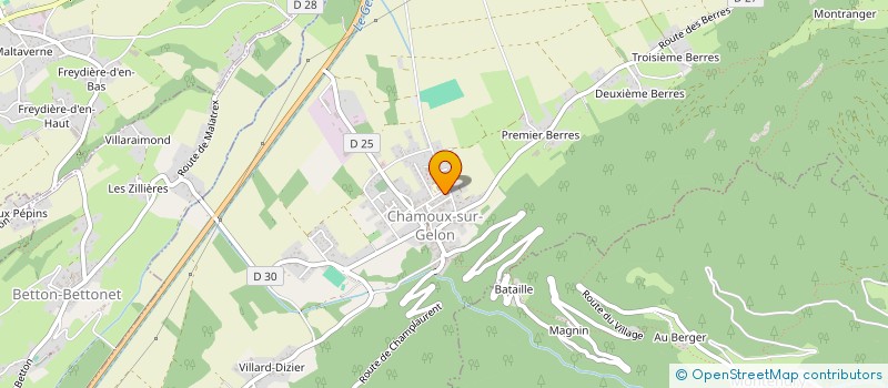 localisation de l'entreprise MADAME EMILIE ARTISE-GRIOCHE  COISE-SAINT-JEAN-PIED-GAUTHIER