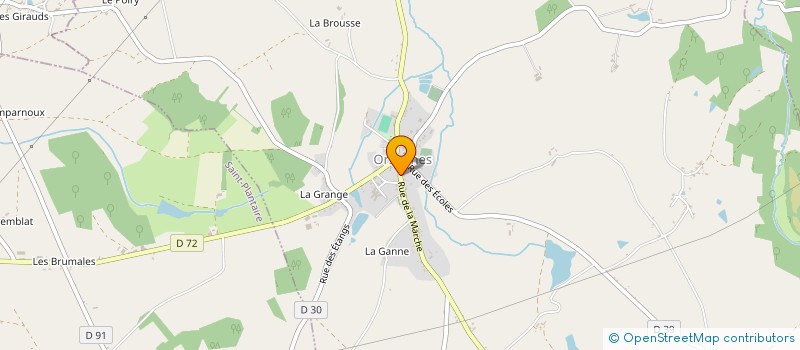 localisation de l'entreprise MADAME EMILIE ATHENOUR à ORSENNES