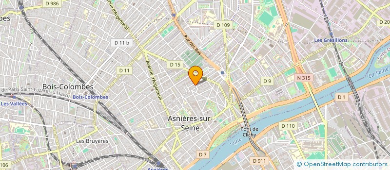 localisation de l'entreprise MADAME EMILIE AUBARD à ASNIERES-SUR-SEINE