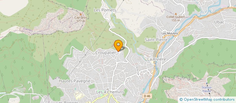 localisation de l'entreprise MADAME EMILIE AUBERT  TOULON