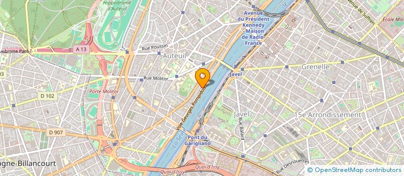 localisation de l'entreprise MADAME EMILIE AUDOUARD  PARIS