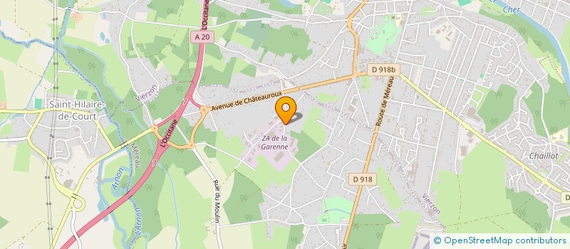 localisation de l'entreprise MADAME EMILIE AUGER  MEREAU