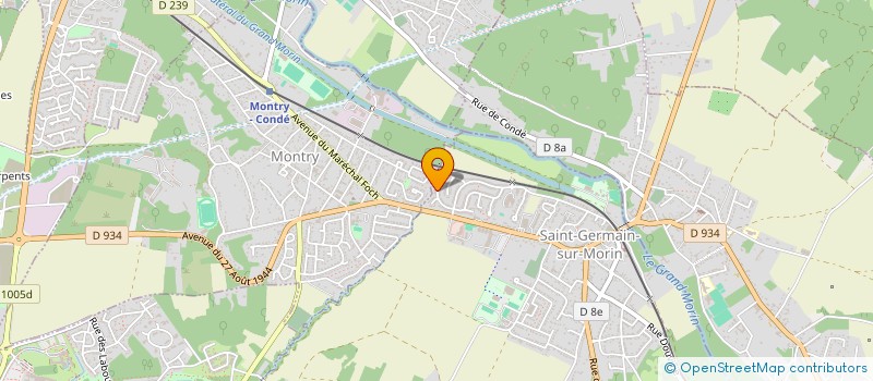 localisation de l'entreprise MADAME EMILIE BACHELET  SAINT-GERMAIN-SUR-MORIN