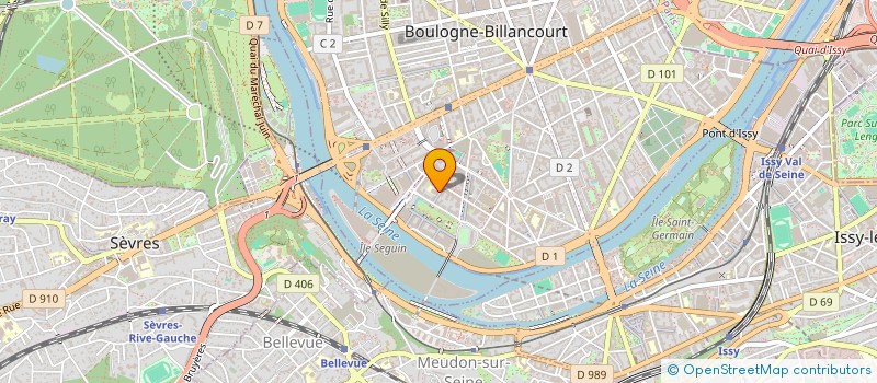 localisation de l'entreprise MADAME EMILIE BAILLON à BOULOGNE-BILLANCOURT