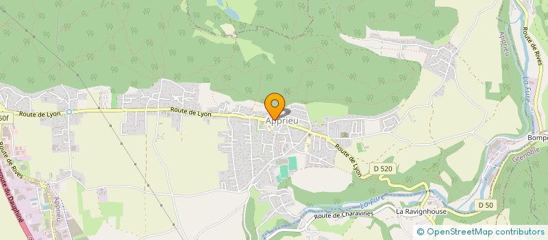 localisation de l'entreprise MADAME EMILIE BAJEUX  APPRIEU