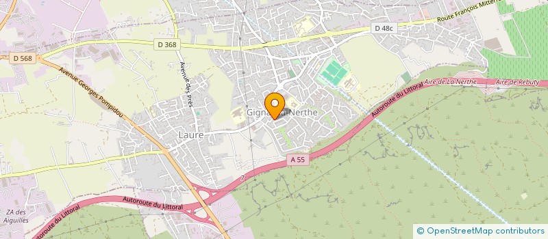 localisation de l'entreprise MADAME EMILIE BALAGUER à GIGNAC-LA-NERTHE