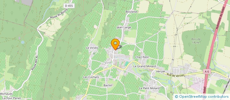 localisation de l'entreprise MADAME EMILIE BALLOUX  VIRE