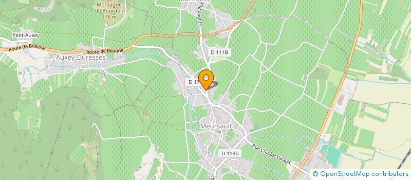 localisation de l'entreprise MADAME EMILIE BARAT à MEURSAULT