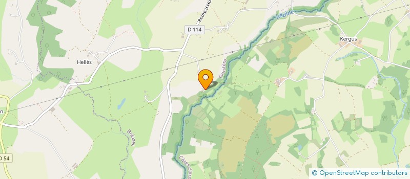 localisation de l'entreprise MADAME EMILIE BARBOT  BOLAZEC