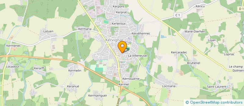 localisation de l'entreprise MADAME EMILIE BARDY  KERVIGNAC