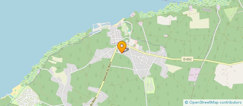 localisation de l'entreprise MADAME EMILIE BARGUENO  GASTES