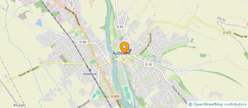 localisation de l'entreprise MADAME EMILIE BARON  AUTERIVE