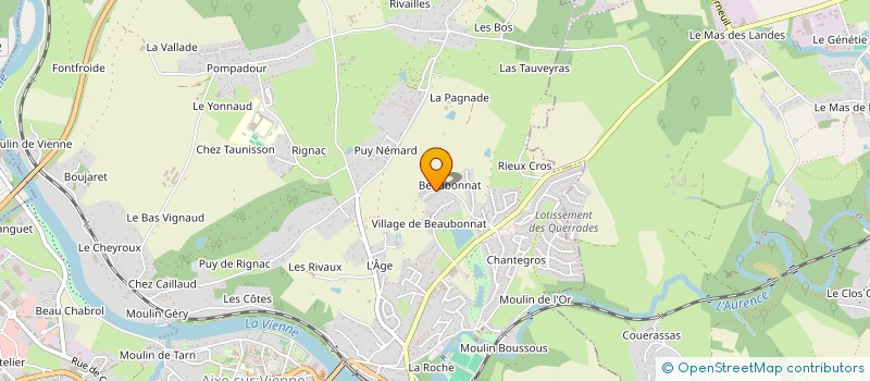 localisation de l'entreprise MADAME EMILIE BARSEYNI  AIXE-SUR-VIENNE