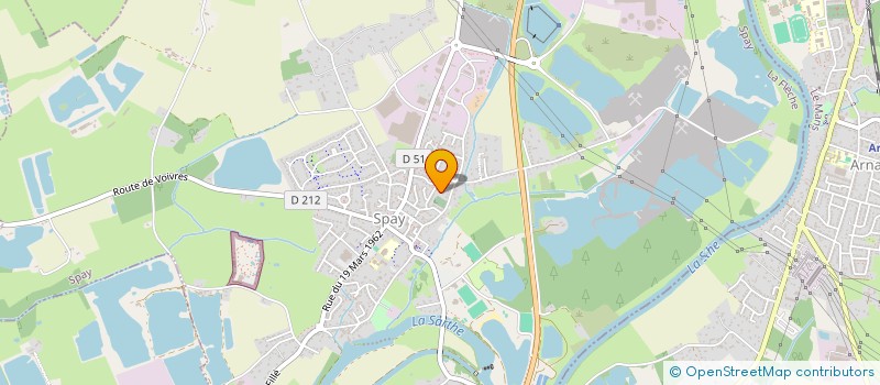 localisation de l'entreprise MADAME EMILIE BAUDOUIN  SPAY