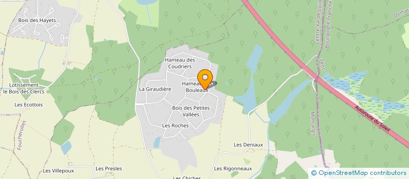 localisation de l'entreprise MADAME EMILIE BAUDRON à SAINT-HILAIRE-LES-ANDRESIS