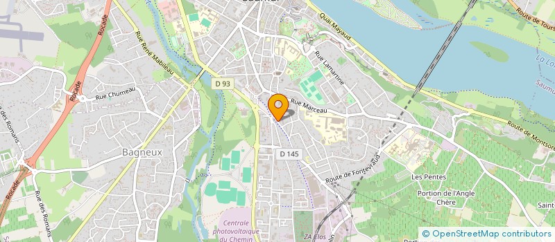 localisation de l'entreprise MADAME EMILIE BEAUDUCEAU  SAUMUR